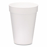 Foam Drink Cups, 14 oz, White, 1,000/Carton (221972)
