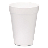 Foam Drink Cups, 14 oz, White, 1,000/Carton (221972)