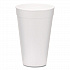 Foam Drink Cups, 16 oz, White, 500/Carton (221974)