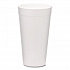 Foam Drink Cups, 20 oz, White, 500/Carton (221976)