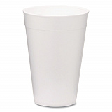 Foam Drink Cups, 32 oz, White, 500/Carton (221981)