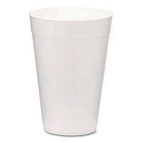 Foam Drink Cups, 32 oz, White, 500/Carton (221981)