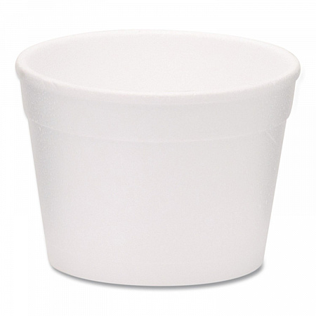 Foam Containers, Tall Style, 32 oz, White, 1,000/Carton (221994)