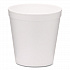 Foam Containers, Tall Style, 16 oz, White, 500/Carton (221999)