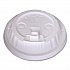 Plastic Lids for Foam Cups and Bowls, Dome, Fits 12 oz to 24 oz Hot Cups, White, 1,000/Carton (222061)