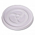 Plastic Lids for Foam Cups and Bowls, Vented, Fits 6 oz Hot Cups, White, 1,000/Carton (222076)