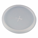 Plastic Lids for Foam Cups and Bowls, Slotted, Fits 8 oz to 10 oz Hot Cup, Translucent, 1,000/Carton (222077)