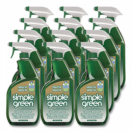 Industrial Cleaner and Degreaser, Concentrated, 24 oz Spray Bottle, 12/Carton (13012CT)