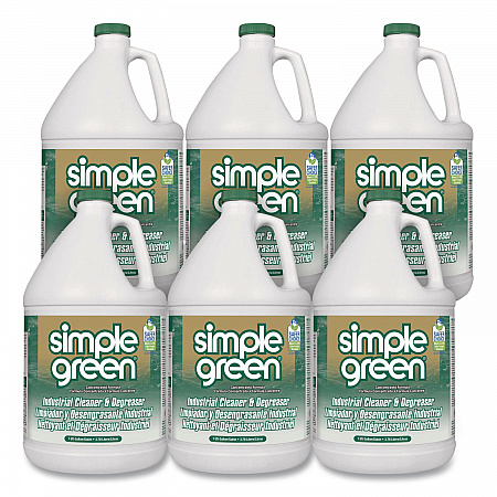 Industrial Cleaner and Degreaser, Concentrated, 1 Gallon Bottle, 6/Carton (13005CT)