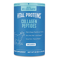 Collagen Peptides Unflavored Powder, Unflavored, 24 oz Bottle (22002620)