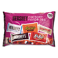 Snack Size Bulk Candy Assortment, Assorted Flavors, Individually Wrapped, 155 Pieces (22002629)