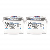 VersaSure Cleaner Disinfectant Wipes, Refill, 1-Ply, 12 x 10, Fragranced, White, 110/Pouch, 2 Pouches/Carton (31761)