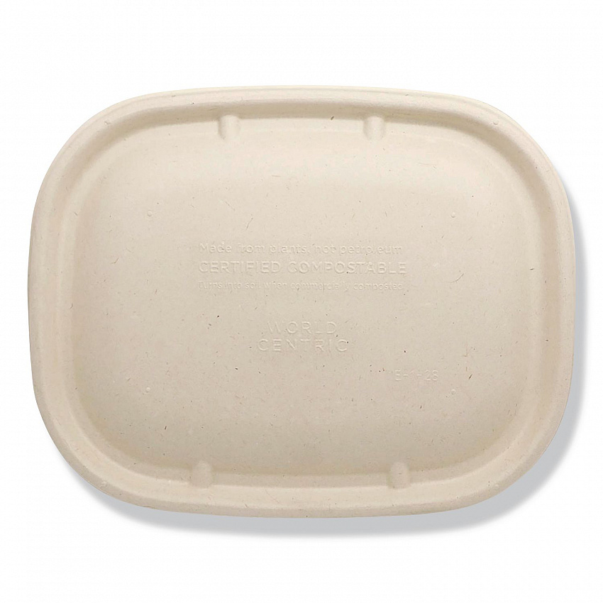 Fiber Lids for Fiber Containers, 8.9 x 6.9 x 0.4, Natural, Paper, 400/Carton (CTLSCU3LF)