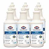 Bleach Germicidal Cleaner, Unscented, 32 oz Pull-Top Bottle, 6/Carton (68832)