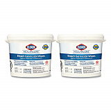 Bleach Germicidal Wipes, 1-Ply, 12 x 12, Unscented, White, 110/Bucket, 2 Buckets/Carton (30358CT)
