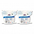 Bleach Germicidal Wipes, 1-Ply, 12 x 12, Unscented, White, 110/Refill, 2 Refills/Carton (30359CT)