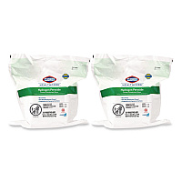 Hydrogen Peroxide Cleaner Disinfectant Wipes, 12 x 11, Unscented, White, 185/Pack, 2 Packs/Carton (30827)