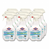 Fuzion Cleaner Disinfectant, Unscented, 32 oz Spray Bottle, 9/Carton (31478)