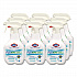 Fuzion Cleaner Disinfectant, Unscented, 32 oz Spray Bottle, 9/Carton (31478)