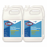 CloroxPro Anywhere Daily Disinfectant and Sanitizer, Unscented, 128 oz Bottle, 4/Carton (31651)