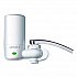 Water Faucet Mount Filtration System with 1 Elite Advanced Replacement Filter, White (42201)