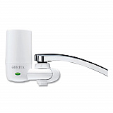 Water Faucet Mount Filtration System with 1 Elite Advanced Replacement Filter, White, 4/Carton (42201CT)