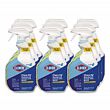 CloroxPro Clean-Up Disinfectant Cleaner with Bleach, Fresh Scent, 32 oz Smart Tube Spray Bottle, 9/Carton (35417CT)
