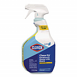 CloroxPro Clean-Up Disinfectant Cleaner with Bleach, Fresh Scent, 32 oz Smart Tube Spray Bottle (35417EA)