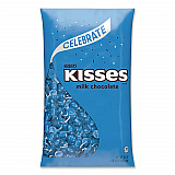 KISSES, Milk Chocolate, Dark Blue Wrappers, 60 oz Bag (60194)