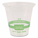 PLA Clear Portion Cups, 3 oz, Plastic, Clear, 2,500/Carton (CPCS3)