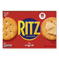 Original Crackers, Buttery, 18 Individually Wrapped Sleeves, 3 lb Box, 1 Box/Carton (22002636)