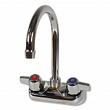 WorkForce Standard Duty Faucet, 9.5" Height/5" Reach, Chrome-Plated Brass (BKFW5GM)