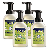 Clean Day Foaming Hand Soap, Lemon Scent, 10 oz, 4/Carton (383417)