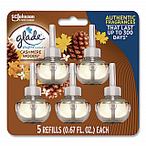 Plugin Scented Oil Refill, Cashmere Woods, 0.67 oz, 5/Pack (366544)