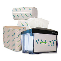 Valay Table Top Napkin Dispenser, 6 x 6.5 x 8, Black (NT222)