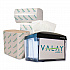 Valay Table Top Napkin Dispenser, 6 x 6.5 x 8, Black (NT222)