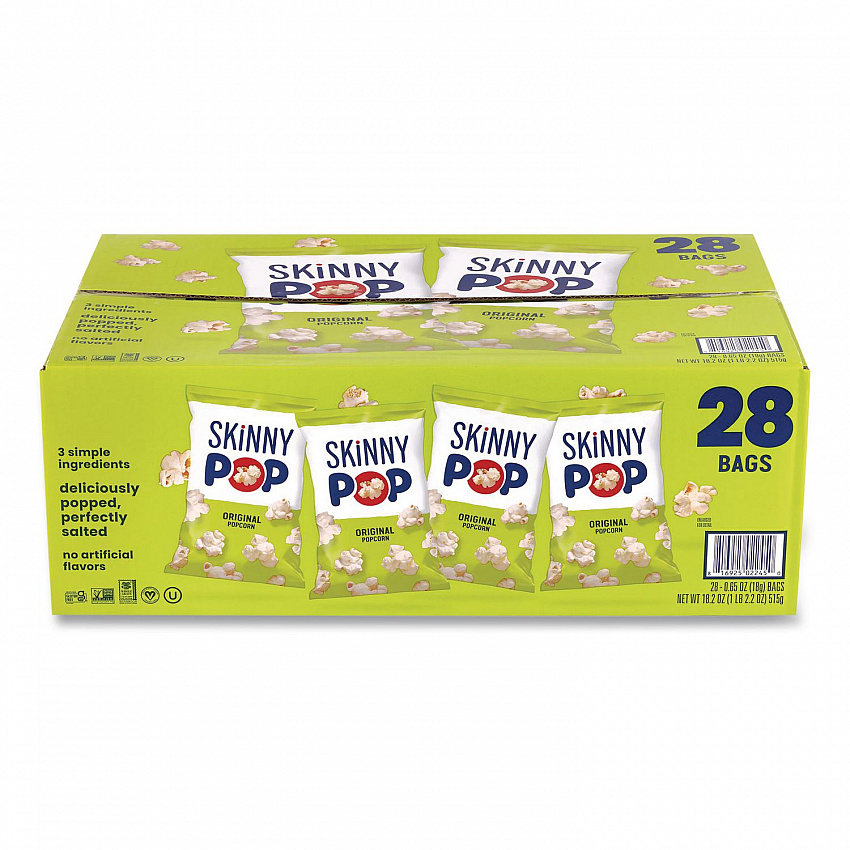 Popcorn, Original, 0.65 oz Bag, 24/Carton (22000408)