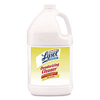 Disinfectant Deodorizing Cleaner Concentrate, Lemon Scent, 1 gal Bottle (76334)