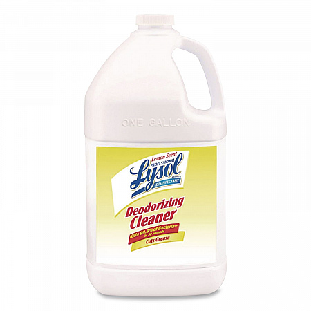 Disinfectant Deodorizing Cleaner Concentrate, Lemon Scent, 1 gal Bottle (76334)