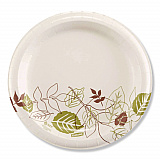 Pathways Medium-Weight Paper Plates, 8.5" dia, Pathways, 300/Box, 2 Boxes/Carton (UX9PATHPB)