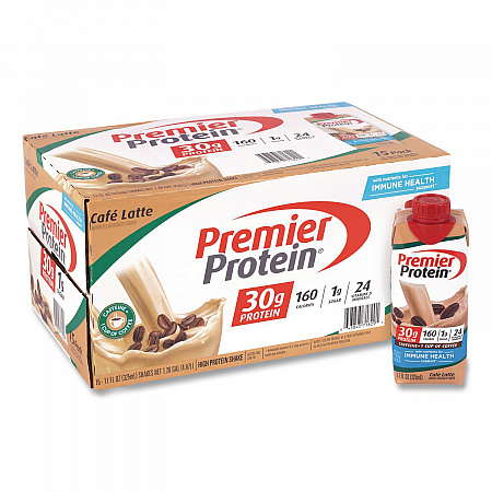Cafe Latte Shake, 11 oz Bottle, 15/Carton (22002615)