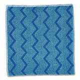 HYGEN Microfiber Cleaning Cloths, 16 x 16, Blue, 12/Carton (Q620BLUCT)