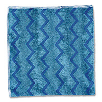 HYGEN Microfiber Cleaning Cloths, 16 x 16, Blue, 12/Carton (Q620BLUCT)