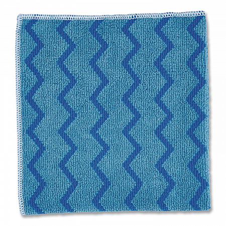 HYGEN Microfiber Cleaning Cloths, 16 x 16, Blue, 12/Carton (Q620BLUCT)