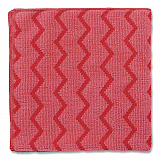 HYGEN Microfiber Cleaning Cloths, 16 x 16, Red, 12/Carton (Q620RED)