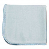 Executive Series Hygen Cleaning Cloths, Glass Microfiber, 16 x 16, Blue, 12/Carton (Q630)