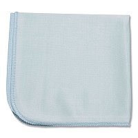Executive Series Hygen Cleaning Cloths, Glass Microfiber, 16 x 16, Blue, 12/Carton (Q630)