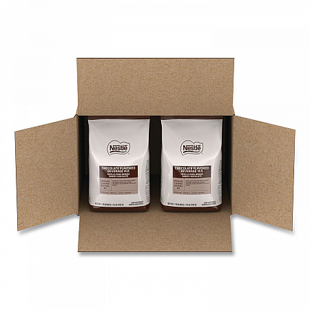 Premium Hot Chocolate Mix, Rich Chocolate, 1.75 lb Bag, 6/Carton (81794CT)