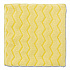 Reusable Cleaning Cloths, Microfiber, 16 x 16, Yellow, 12/Carton (Q610)