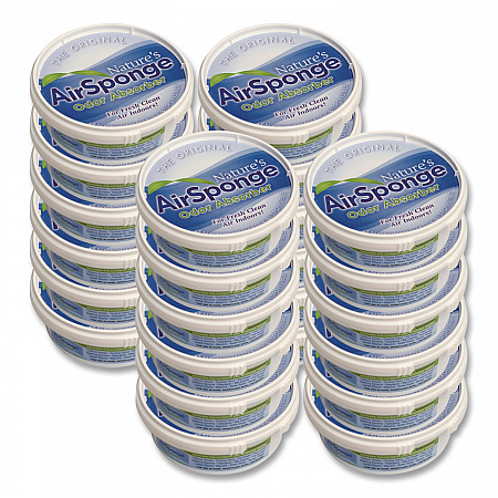Sponge Odor Absorber, 8 oz Designer Cup, 24/Carton (1011DP)